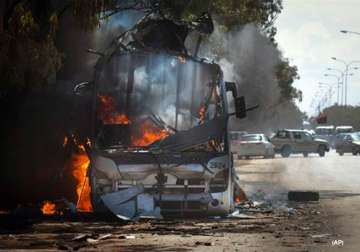 libya bombing called successful endgame unclear