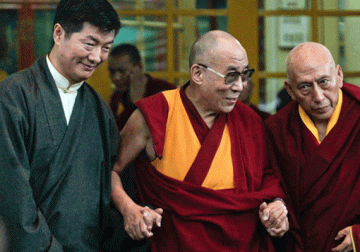 lobsang sangay sworn in as tibet s pm in exile