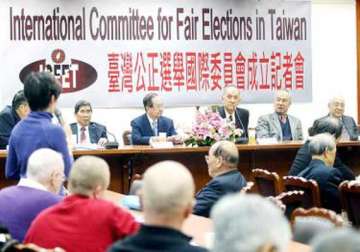 local polls announced in taiwan