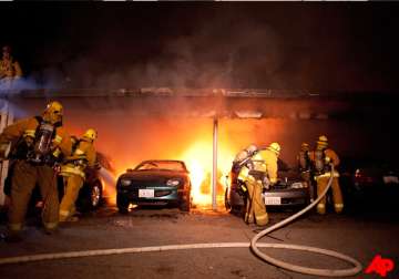 los angeles arson spree 24 year old arrested