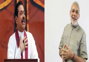 mahinda rajapaksa thanks narendra modi for inviting him for oath ceremony