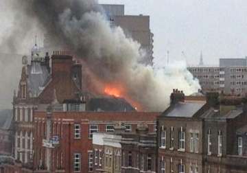 major fire engulfs museum and library in south east london