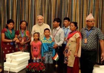 narednra modi showed son right way in life says woman after reunion