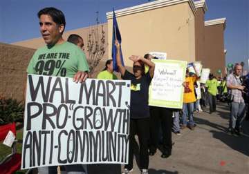 nationwide protests against wal mart across us