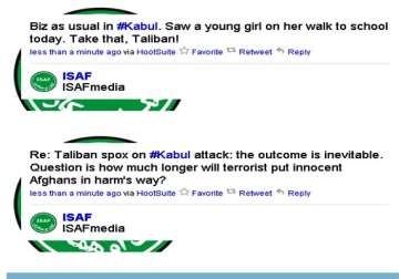 nato taliban fight it out on twitter nato taliban fight it out on twitter