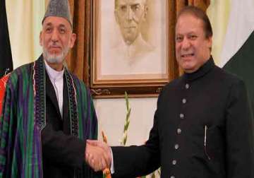 nawaz sharif assures afghan negotiators help in peace