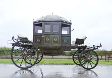 nearly 200 year old indian royal carriage to be auctioned