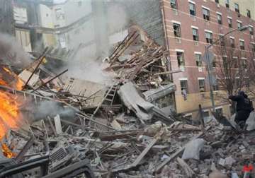 2 nyc buildings collapse 2 dead others missing