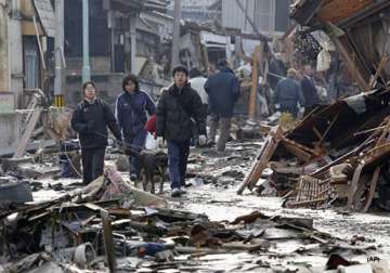 new quakes rock tsunami devastated japan