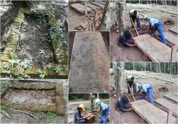 new evidence of indentured indians mass graves in suriname