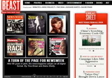 newsweek to stop print edition in december