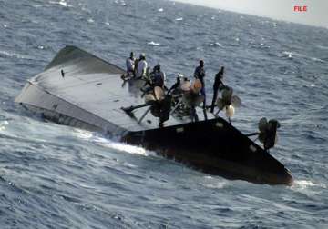 nigeria official 42 drown in ferry capsizing
