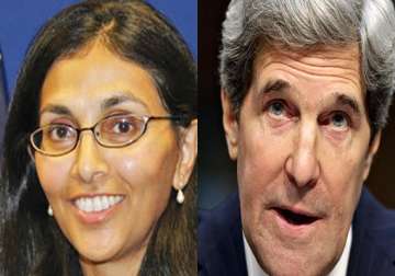 nisha desai s success reflective of deep indo us ties kerry