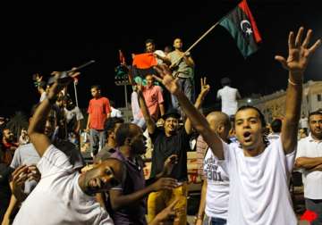no sign of gaddafi as rebels overrun hq