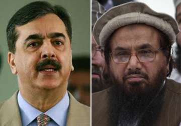 no evidence to arrest hafiz saeed says gilani