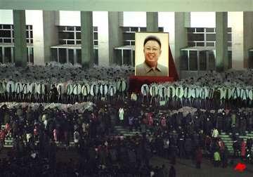 north korean heir leads funeral of kim jong il