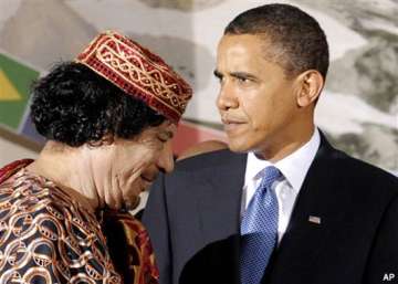 obama issues ultimatum to gaddafi