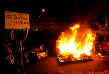 occupy protesters disavow oakland violence
