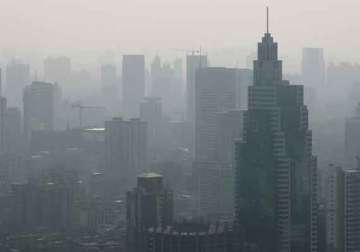 only nine chinese cities reach air quality standards