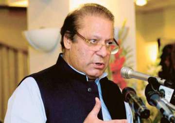 pak pm sharif visits ghq pays tribute to martyrs