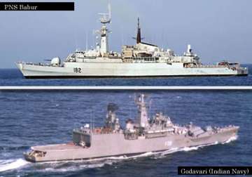 indian navy denies its warship brushed with pak frigate babur