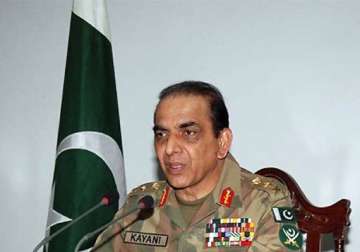 pak army chief kayani calls for peaceful co existence