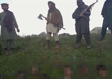 pak taliban beheads 12 soldiers video released