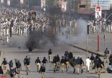 pak grapples with fallout of violent protests that killed 23