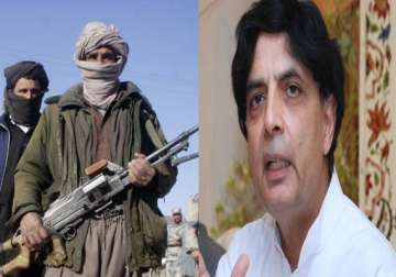 pakistani taliban intermediary meets interior minister for talks