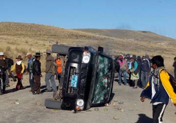 peru declares emergency after two killed in protest