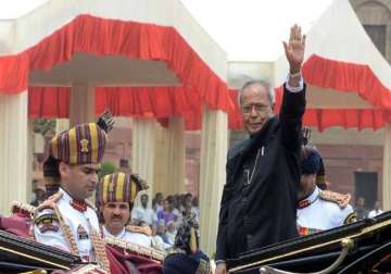 president mukherjee arrives in brussels