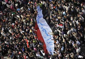 protesters pack cairo s tahrir square new pm appointed