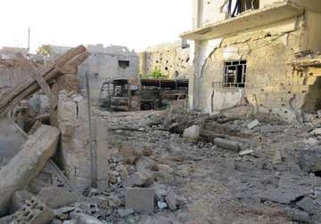 red cross barred from syrian towns