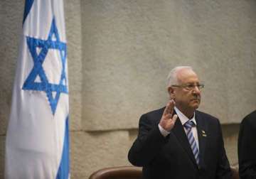 reuven rivlin sworn is as president of israel