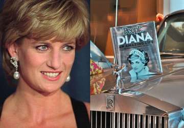 rolls royce used by princess diana to fetch 1.2 million pounds