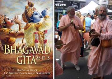 russia says gita not on trial but its commentaries are on trial