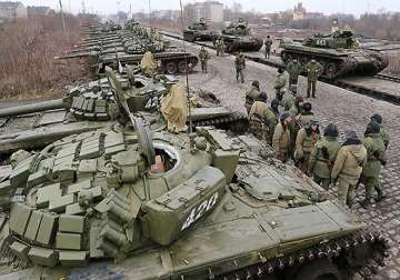russian troops engage in war games near ukraine