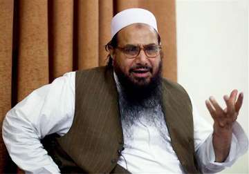 saeed collecting donations for militants active in kashmir