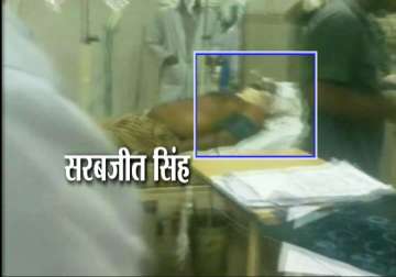 sarabjit slips into non reversible coma family returns home