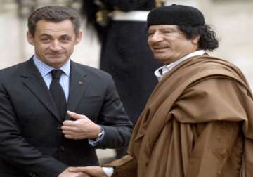 sarkozy took 42 million pounds gift from gaddafi for his poll campaign