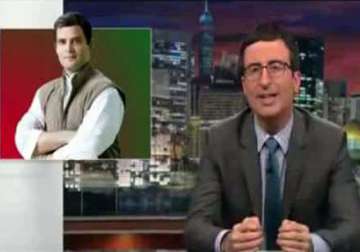 satire show targets us media for ignoring indian election