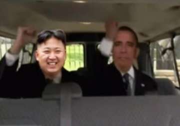 see kim jong un dancing with barack obama