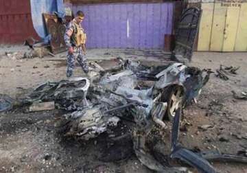 seven killed in iraq polling centre suicide attack