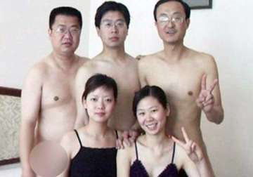 sex party photos of officials leave china red faced