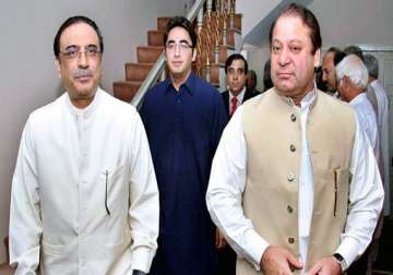 sharif zardari jointly inaugurate power project