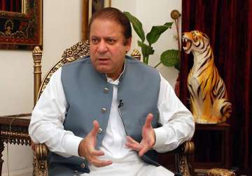 sharif says pakistan wants strong relations with india