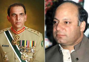 sharif asks kayani to end any meddling by military in politics