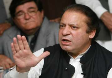sharif calls for early polls to end political crisis in pak