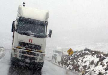 snowstorm leaves 12 000 families stranded in peru