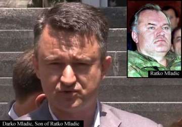 son mladic had nothing to do with srebrenica